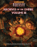 WHFRP Archives of the Empire Vol. 3 - Role-Players