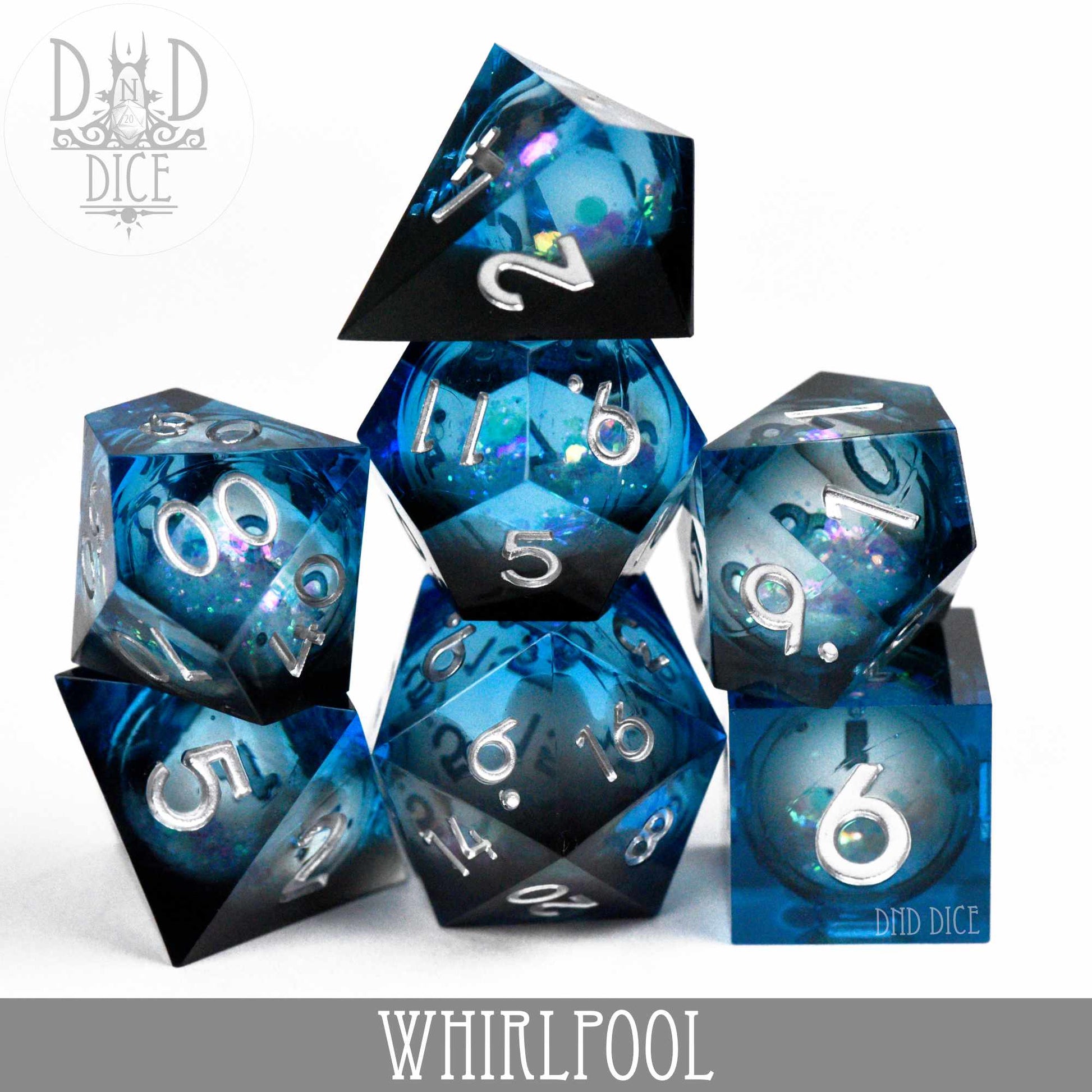 Whirlpool Liquid Core Dice Set