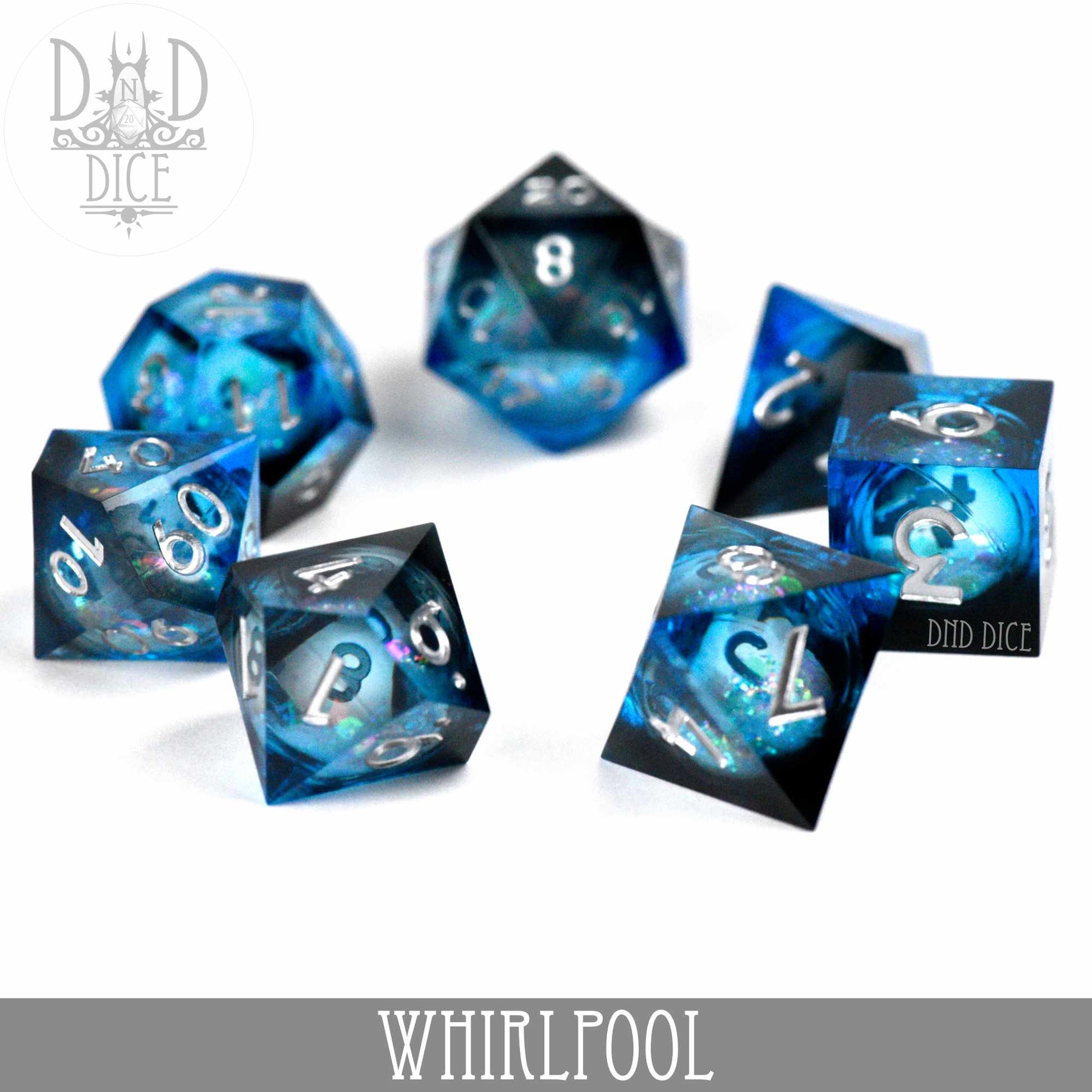 Whirlpool Liquid Core Dice Set