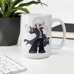 Urian Dark-Hunter white glossy 15 oz mug - 
