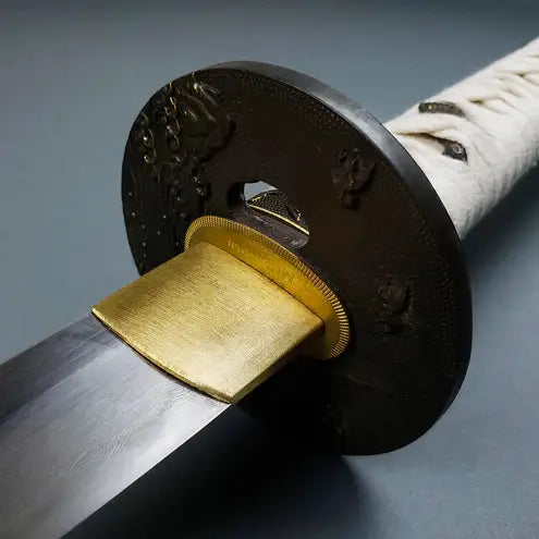 White Lotus Kobuse-Kitae Katana by Mushashi