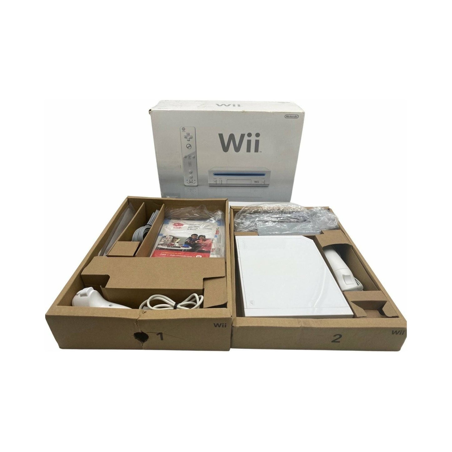 White Nintendo Wii System - Wii