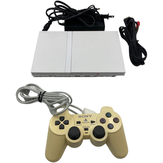 White Slim Playstation 2 System - Playstation 2