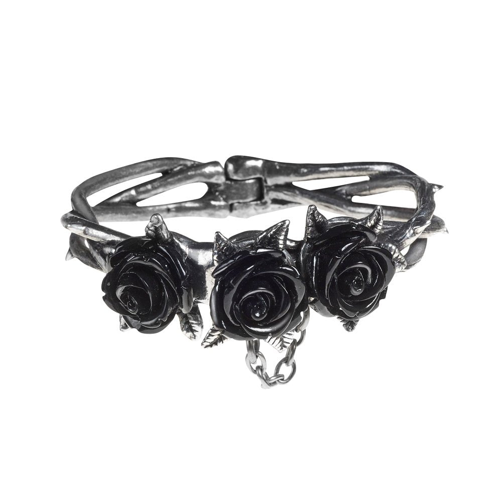 Wild Black Rose Bracelet