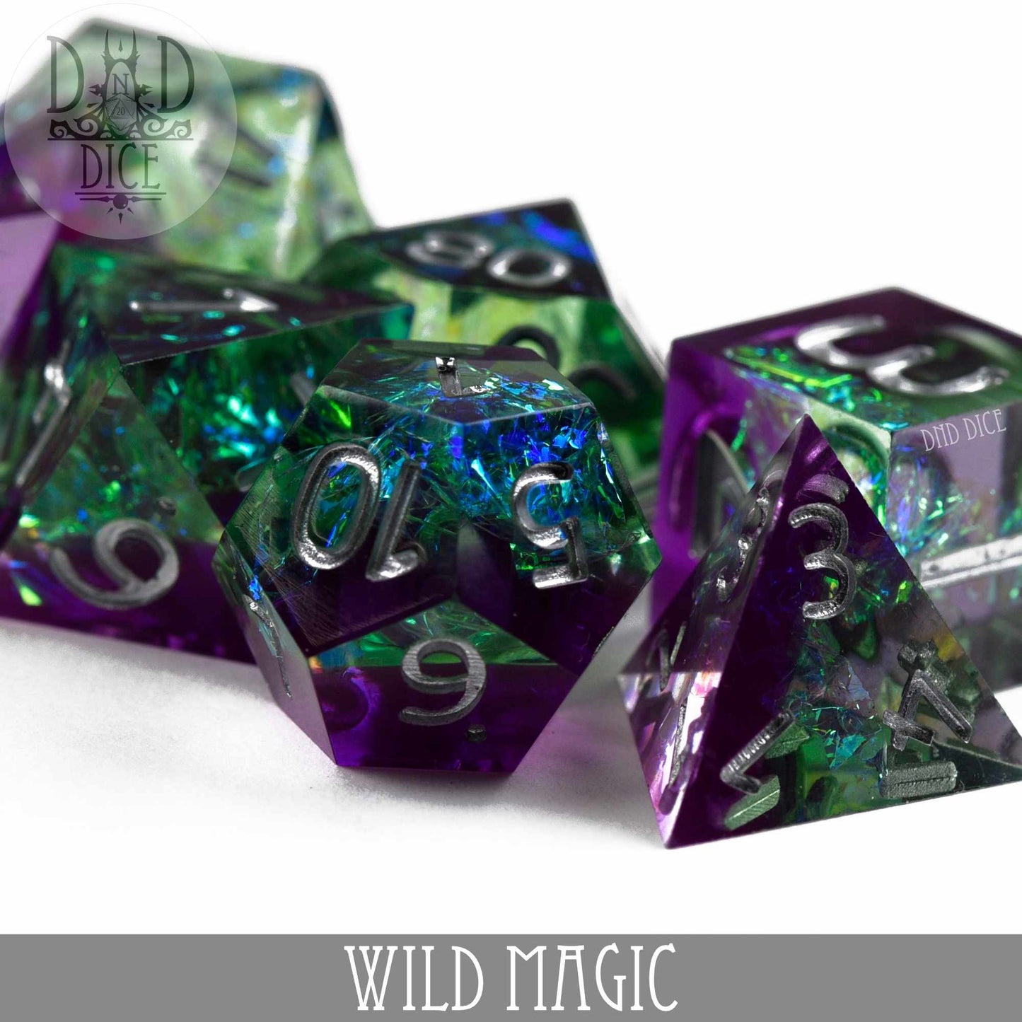 Wild Magic Handmade Dice Set