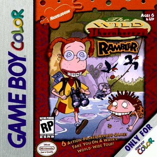 Wild Thornberry's Rambler (Gameboy Color) - Game Manual Only