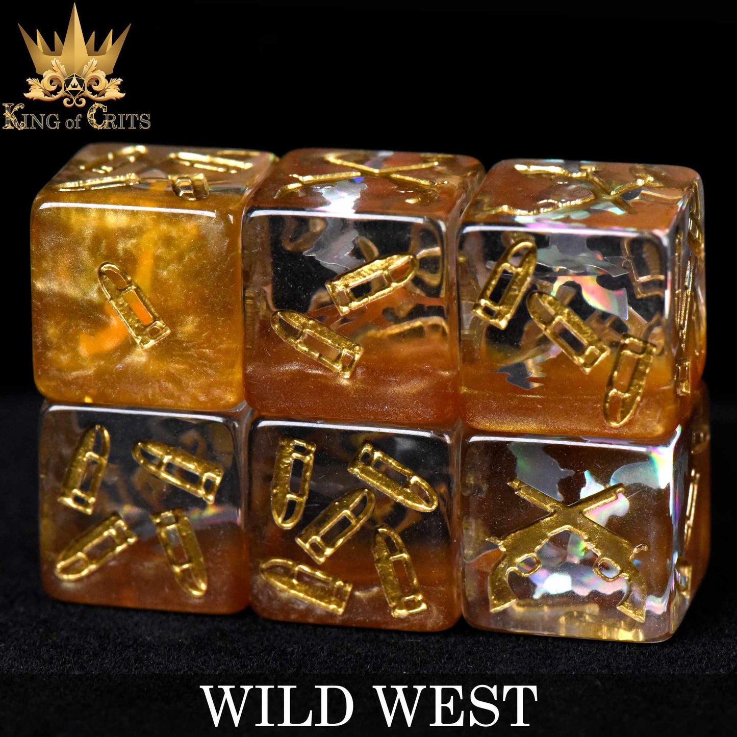 Wild West 11 Dice Set