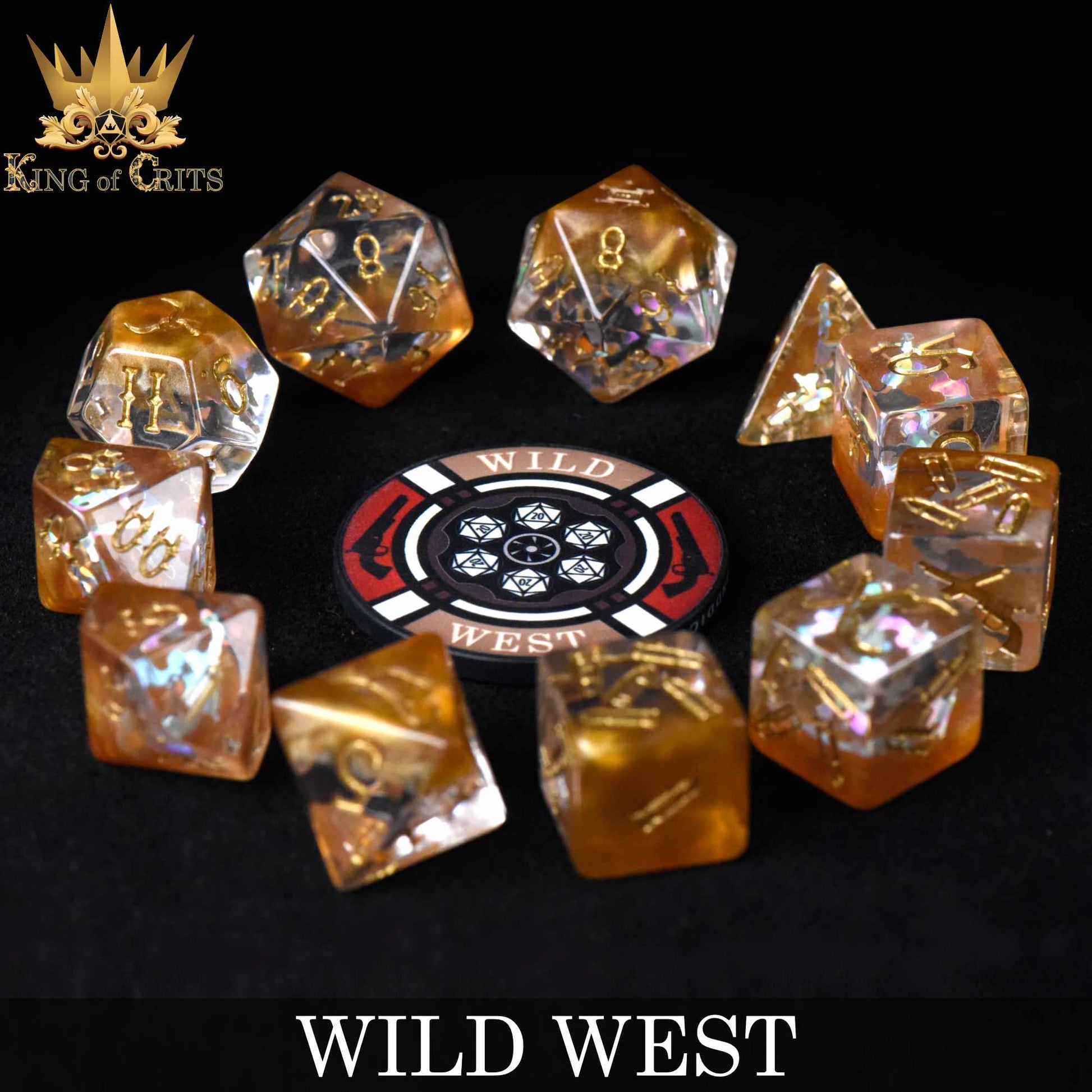 Wild West 11 Dice Set