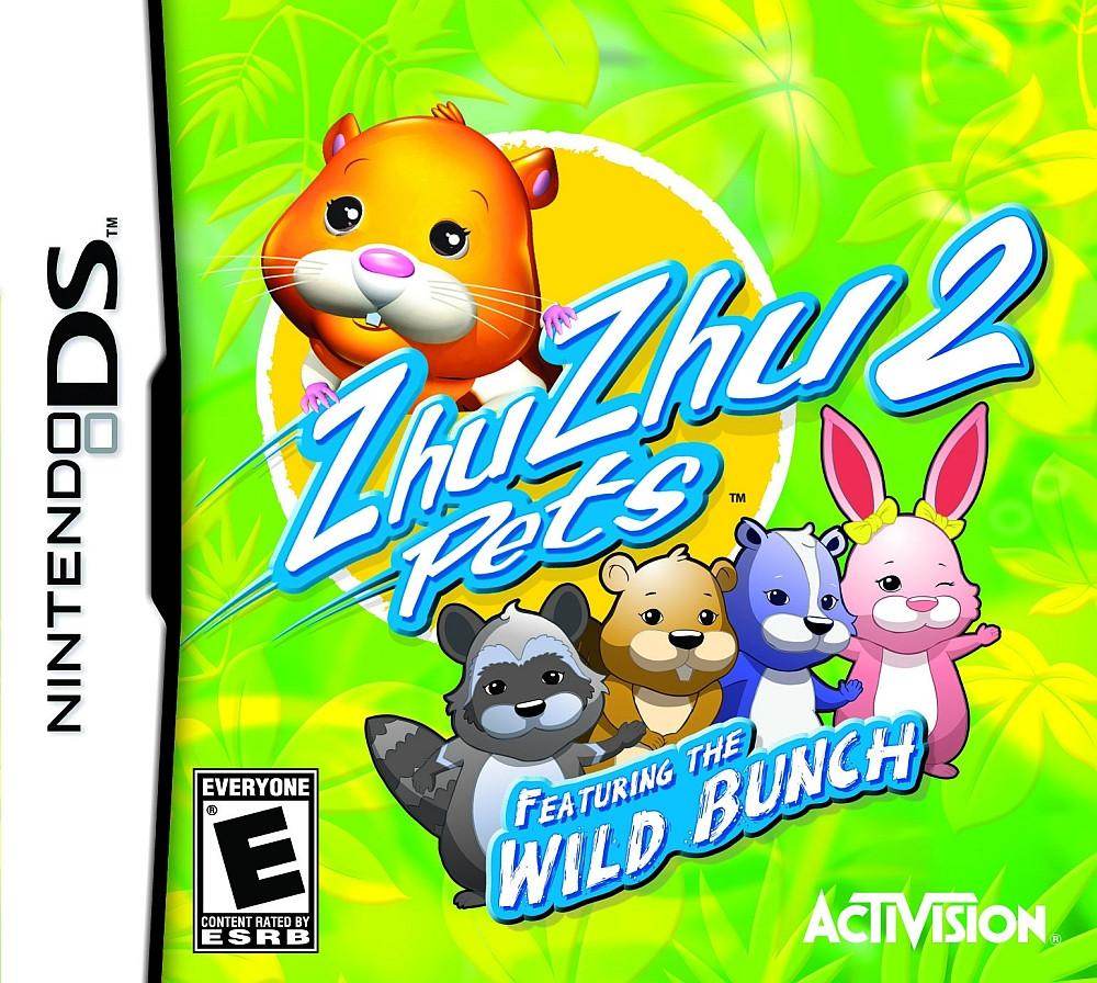 Zhu Zhu Pets 2: Featuring The Wild Bunch (Nintendo DS) - Game Manual Only