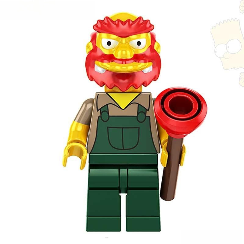Willie | The Simpsons Lego Minifigures Custom toys