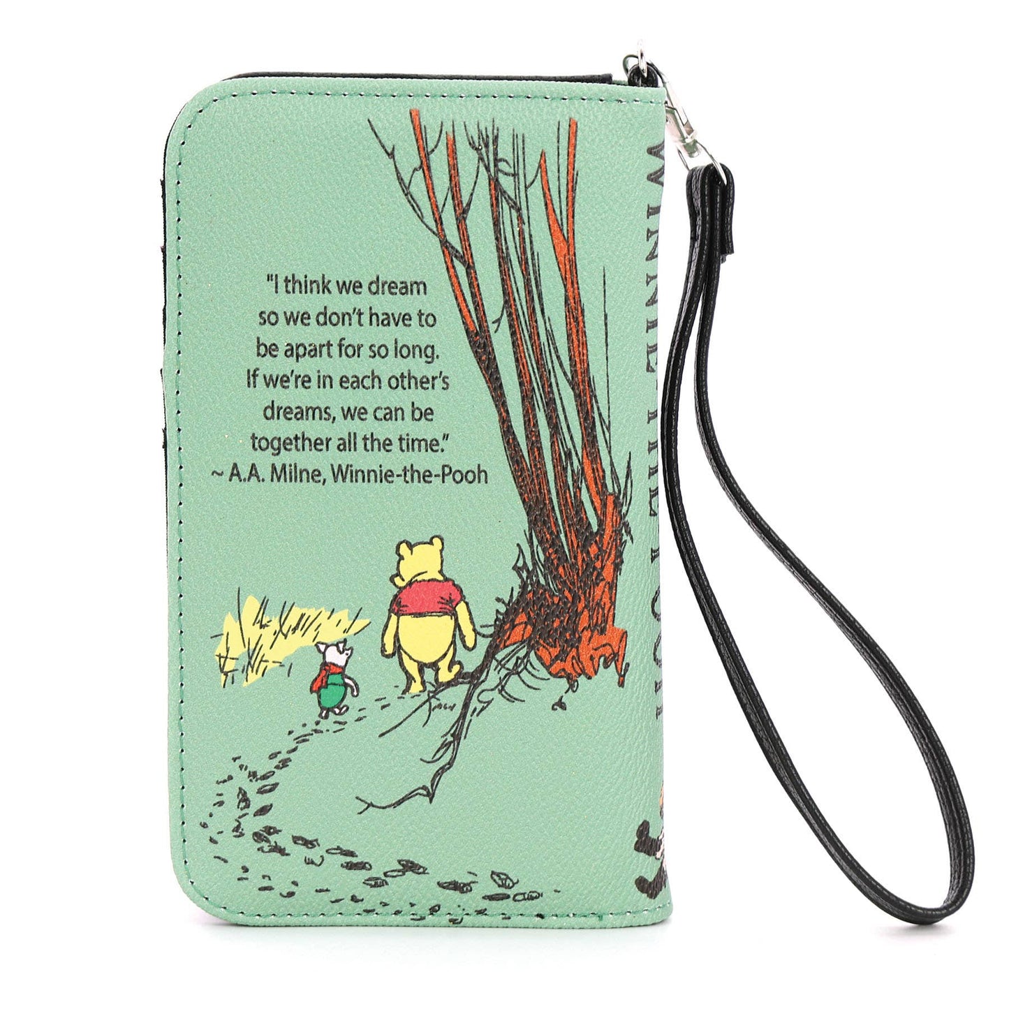 Winnie the Pooh Book Wallet Wristlet