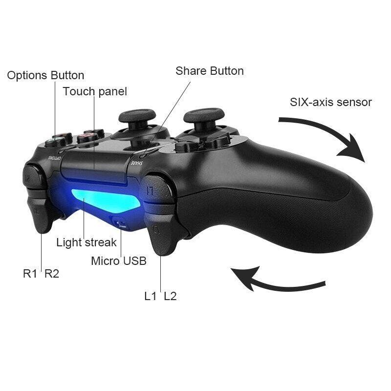 Wireless Gamepad for PS4 Controller Bluetooth Controller for PS4 Gamepad Joystick for Dualshock 4