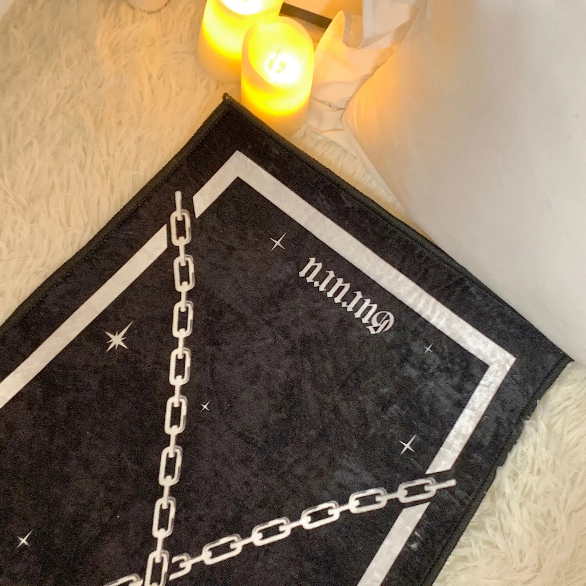 Witch Style Carpets for Living Room Halloween Bedroom Decor Vampire Carpet Dark Gothic Coffin Door Mat Original Design Thick Rug