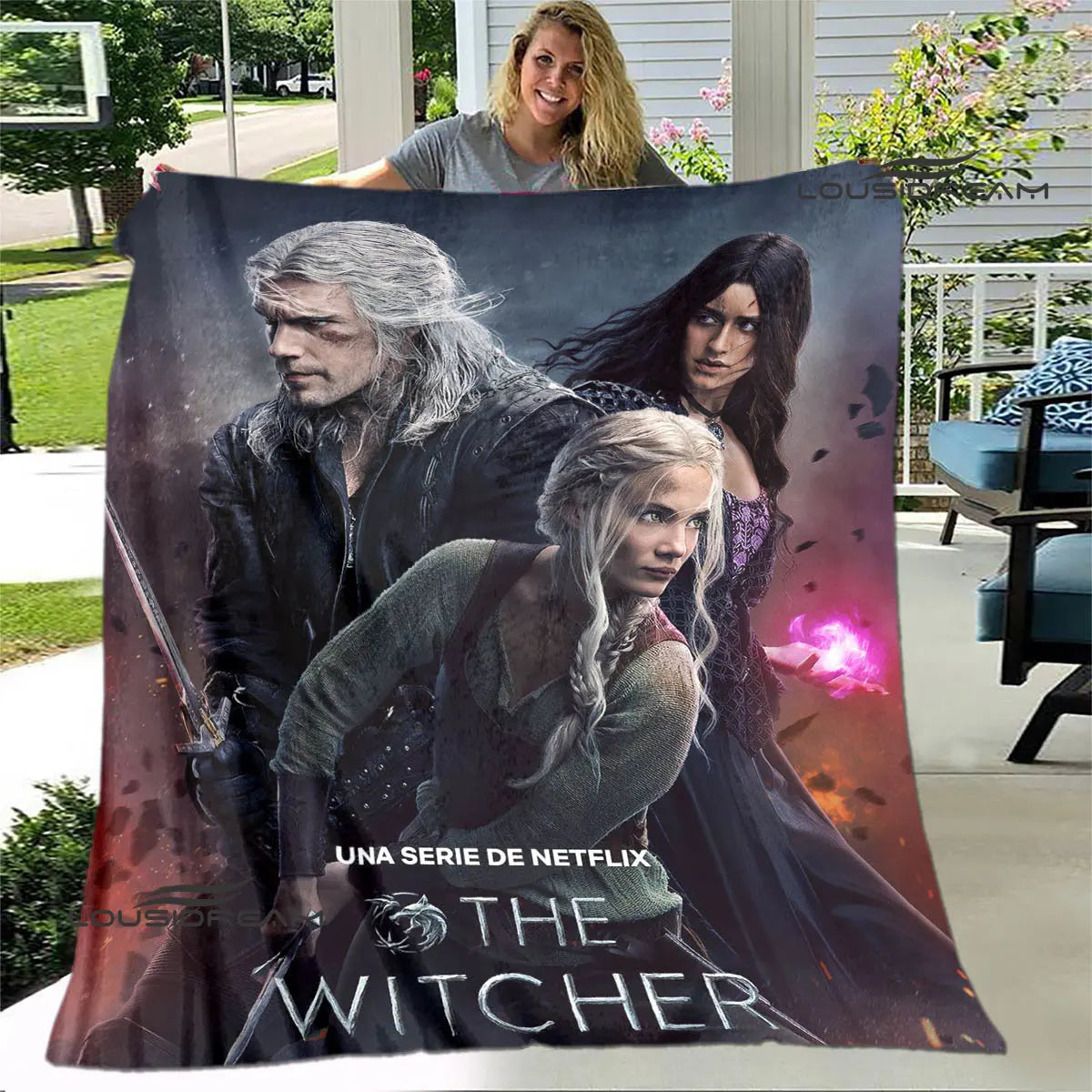 Witcher Printed blanket throw