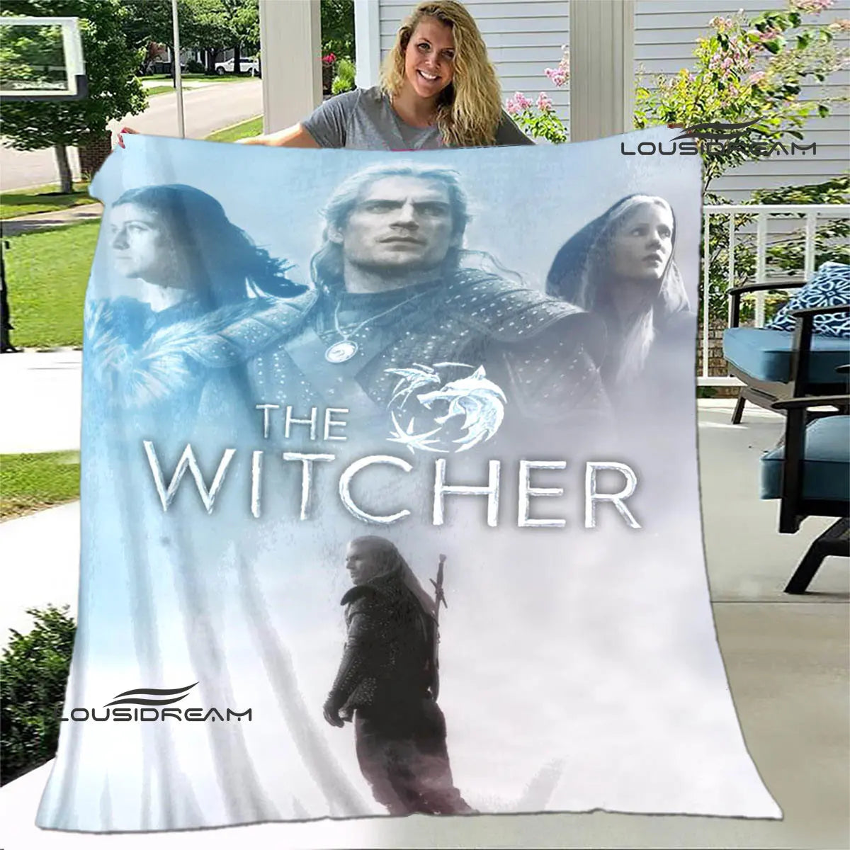 Witcher Printed blanket throw