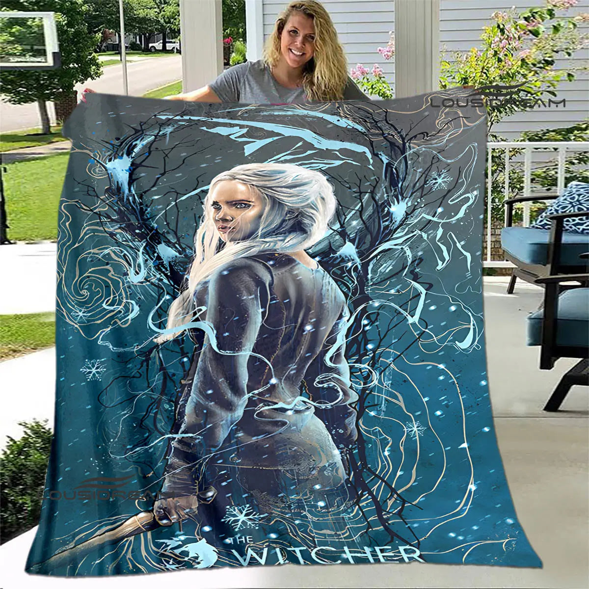 Witcher Printed blanket throw