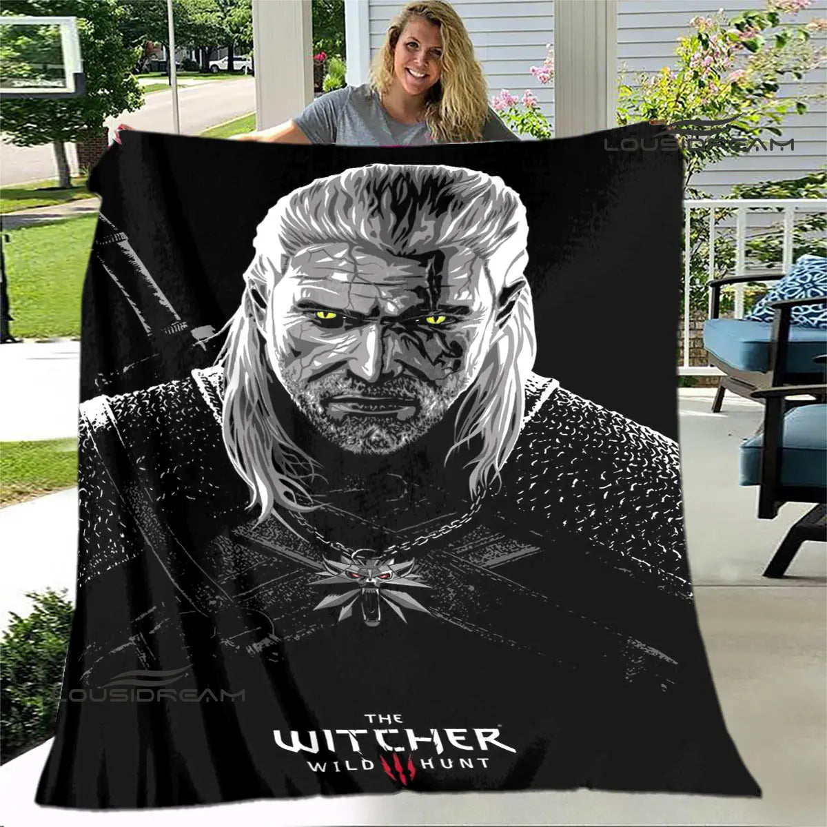 Witcher Printed blanket throw