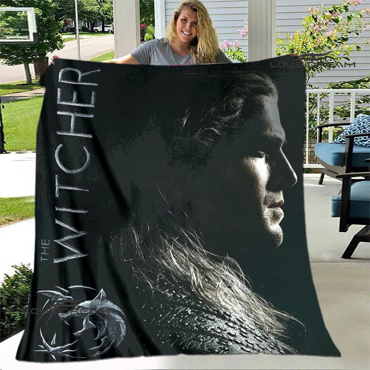 Witcher Printed blanket throw