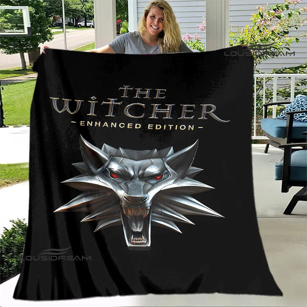 Witcher Printed blanket throw