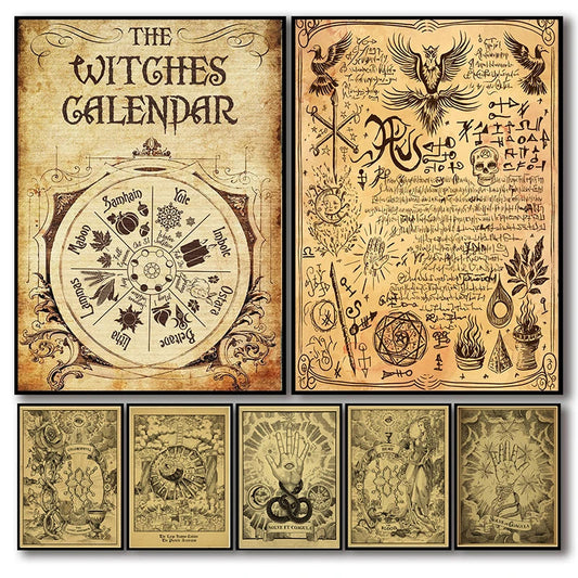 Witches Calender poster