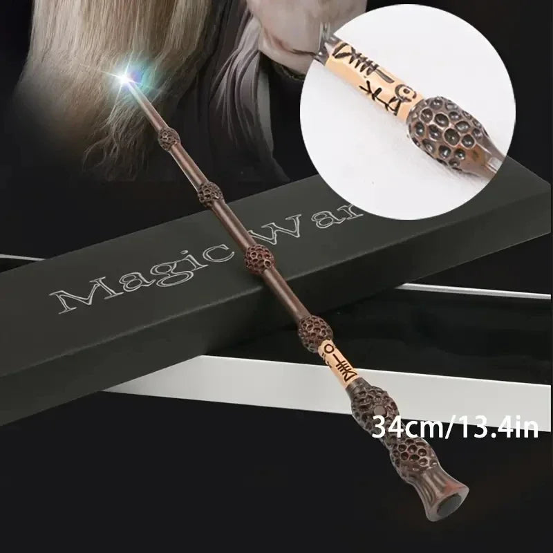 Wizard Magic wand Lighting sound Lighting Fairy wand Kids Girl Boys party costume accessories Holiday props