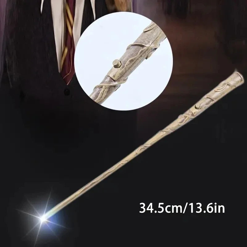 Wizard Magic wand Lighting sound Lighting Fairy wand Kids Girl Boys party costume accessories Holiday props