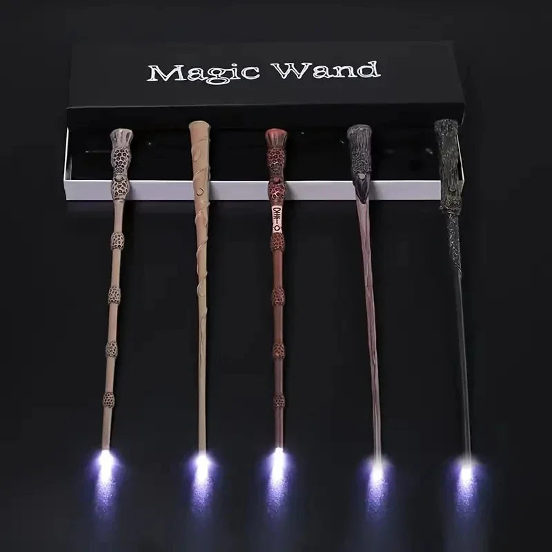 Wizard Magic wand Lighting sound Lighting Fairy wand Kids Girl Boys party costume accessories Holiday props