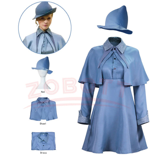 Wizard School Witch Fleur Isabelle Delacour costume