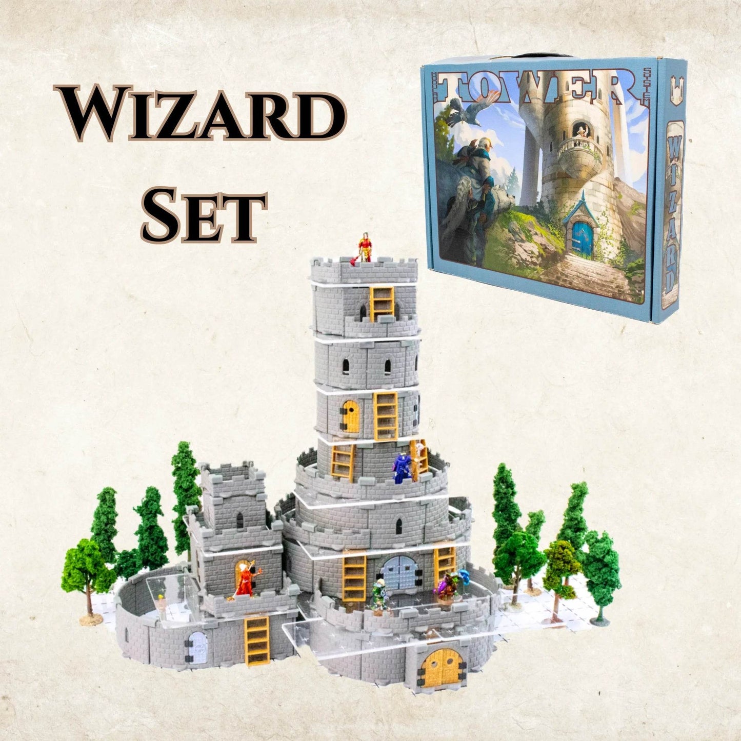 Wizard Tower Terrain Set - 