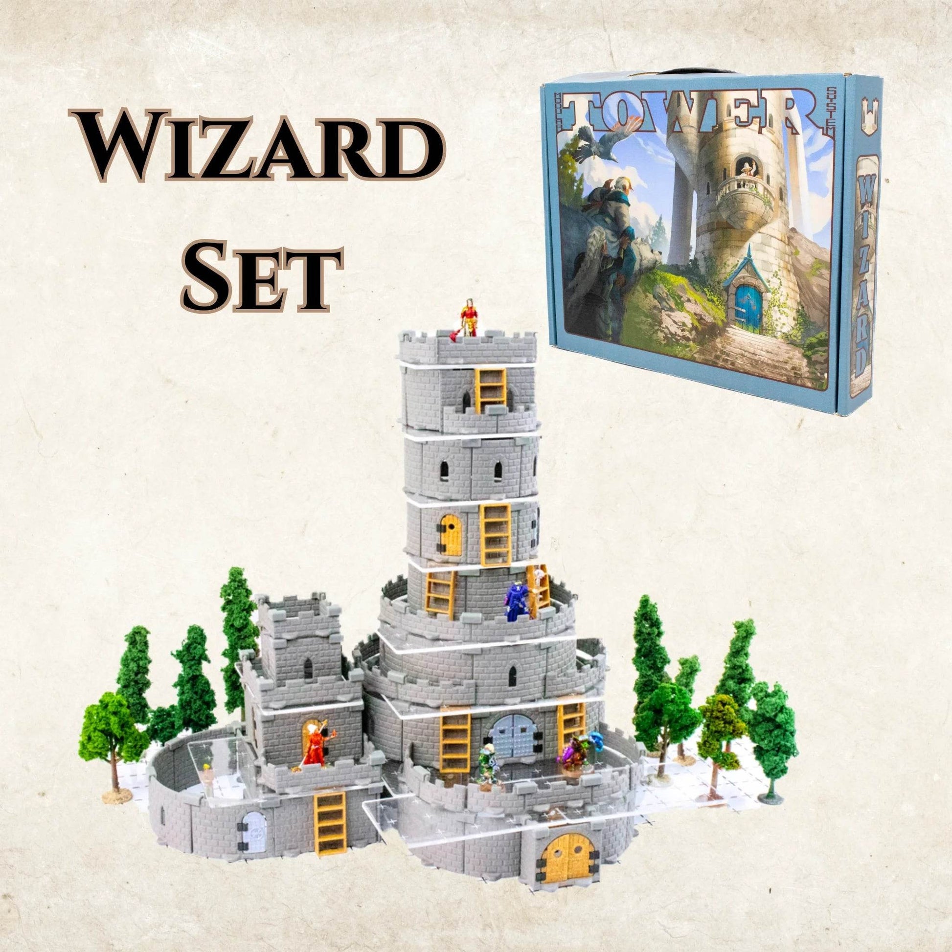 Wizard Tower Terrain Set - 