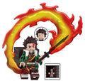 Water Pillar Swordsman Custom Minifig
