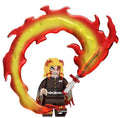 Flame Pillar Swordsman Custom Minifig