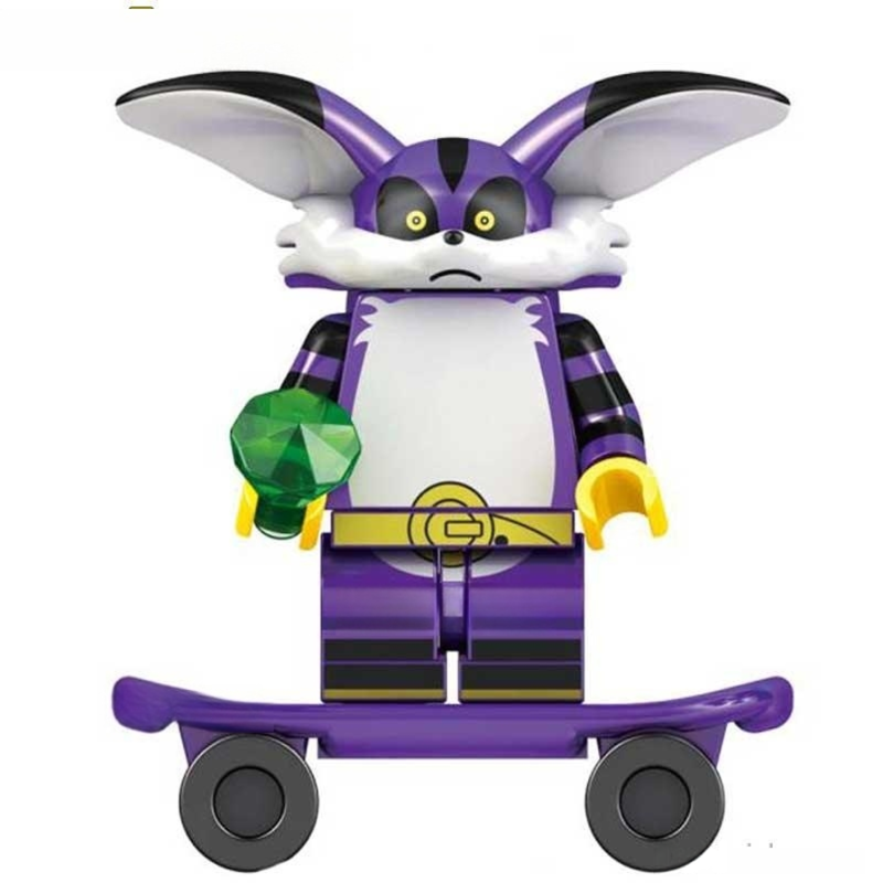 Big The Cat from Sonic The Hedgehog Lego Minifigures Custom toys