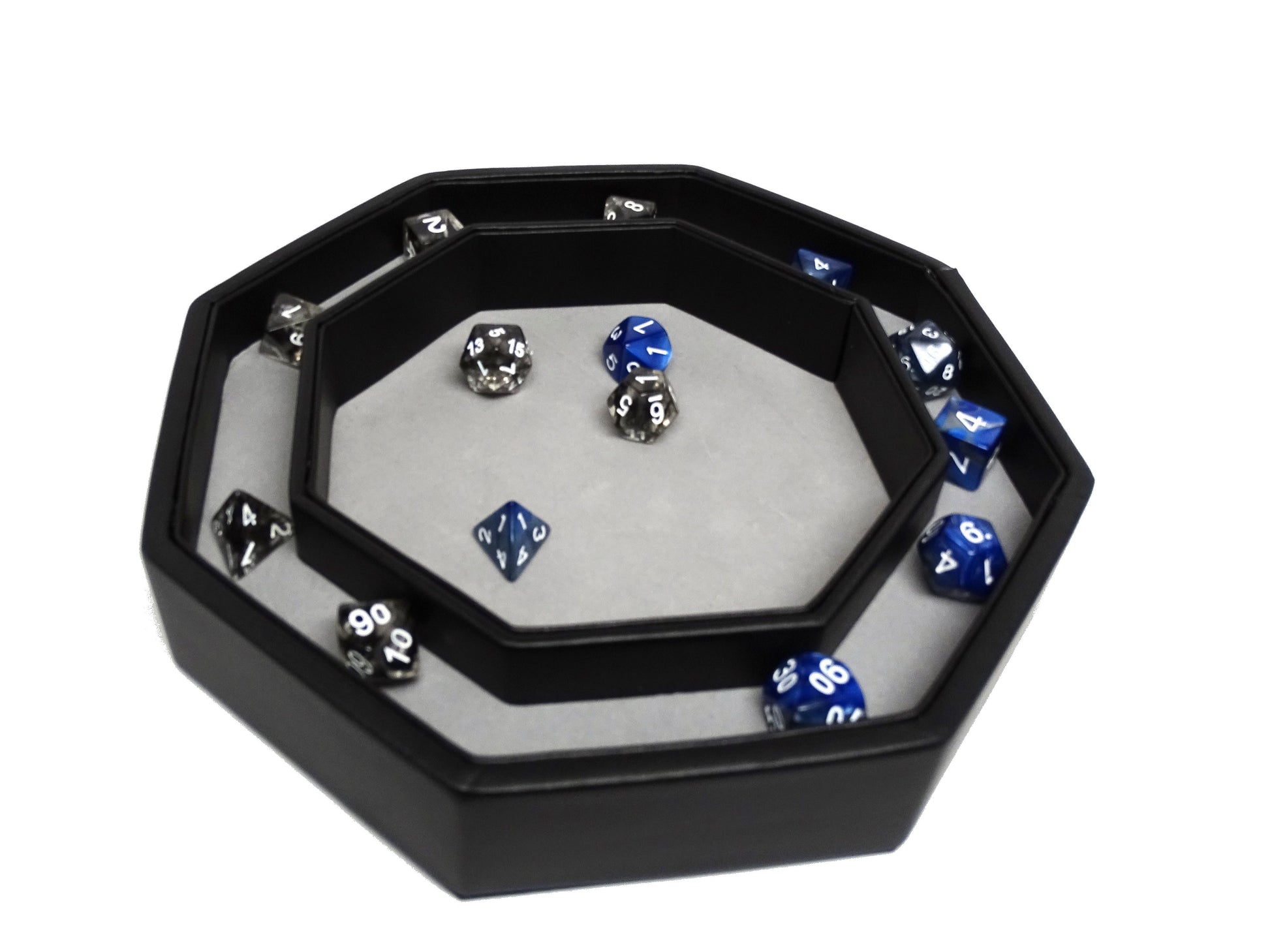 Wolf Dice Tray With Dice Staging Area and Lid