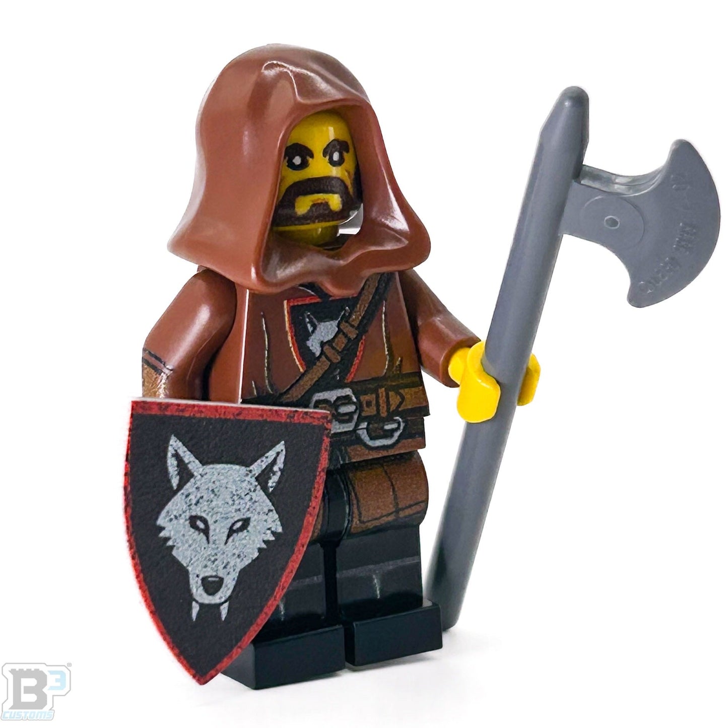 Wolfpack Bandit (Halberd) - Custom Castle Minifigure