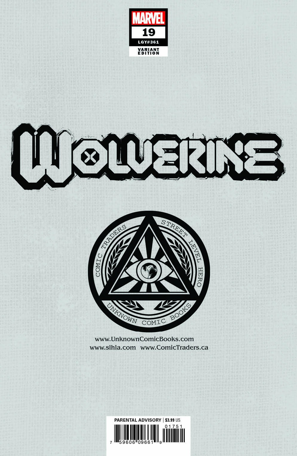 Wolverine #19 (Mr) Unknown Comics Alan Quah Exclusive Var (12/15/2021) (12/22/2021)