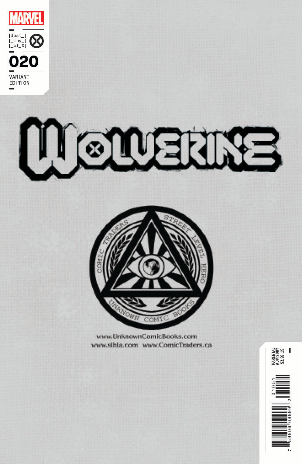 Wolverine 20 Unknown Comics Alan Quah Exclusive Var (04/20/2022)