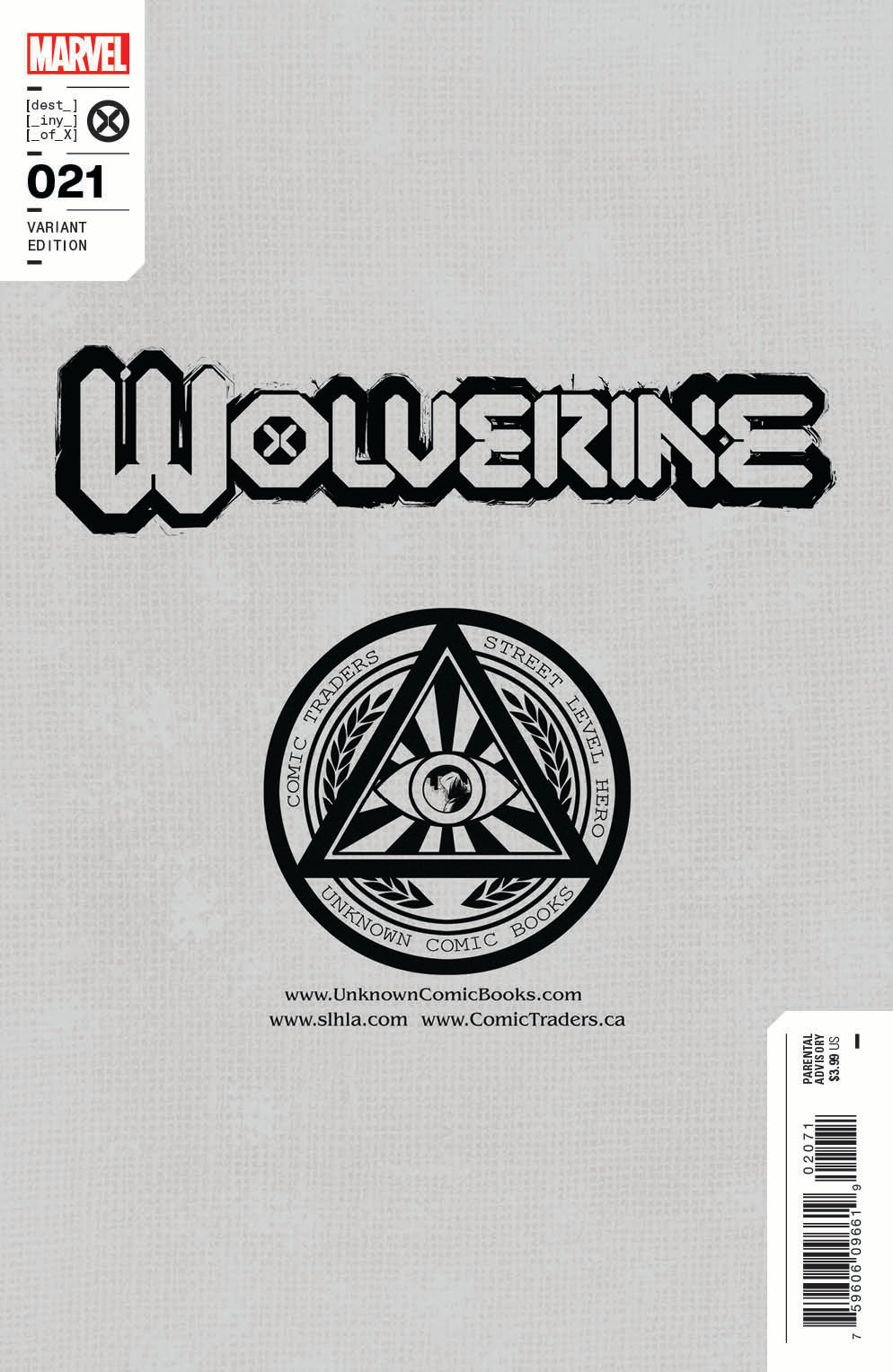 Wolverine 21 Unknown Comics Felipe Massafera Exclusive Var (05/18/2022)