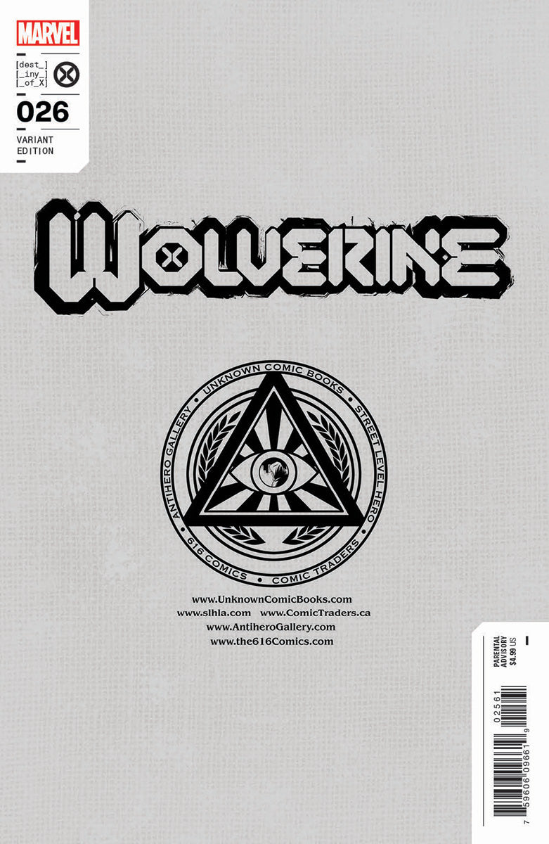 Wolverine #26 Unknown Comics Marco Mastrazzo Exclusive Var (10/26/2022)