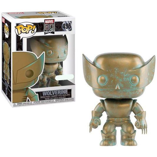 Wolverine (Patina) Exclusive Pop! Vinyl Figure #496