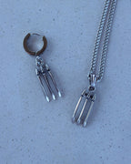 Marvel™ Wolverine Claw Necklace - Chrome