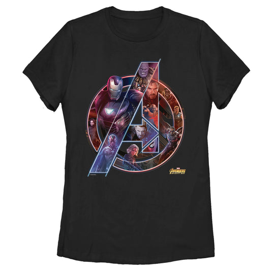 Women's Marvel Team Neon T-Shirt