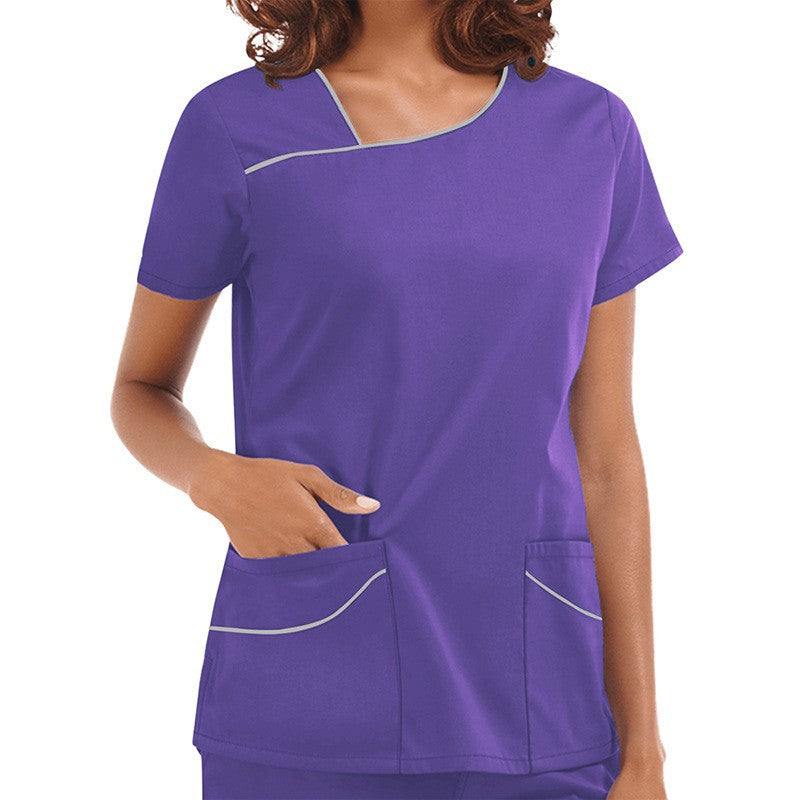 Women's Operating Room Hand Washing Nurse Surgeon Isolation Short Sleeve