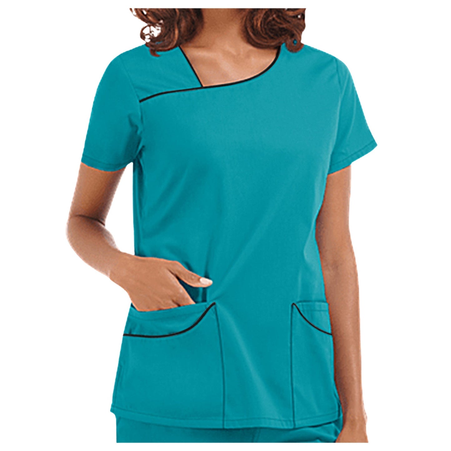 Women's Operating Room Hand Washing Nurse Surgeon Isolation Short Sleeve