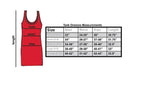 Wonder Woman Tank Dress with Detachable Cape - S