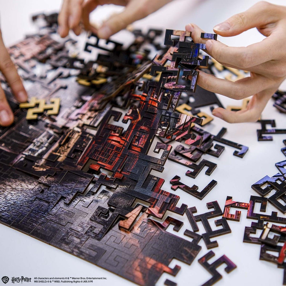 Wooden jigsaw maze puzzle Harry Potter Diagon Alley™