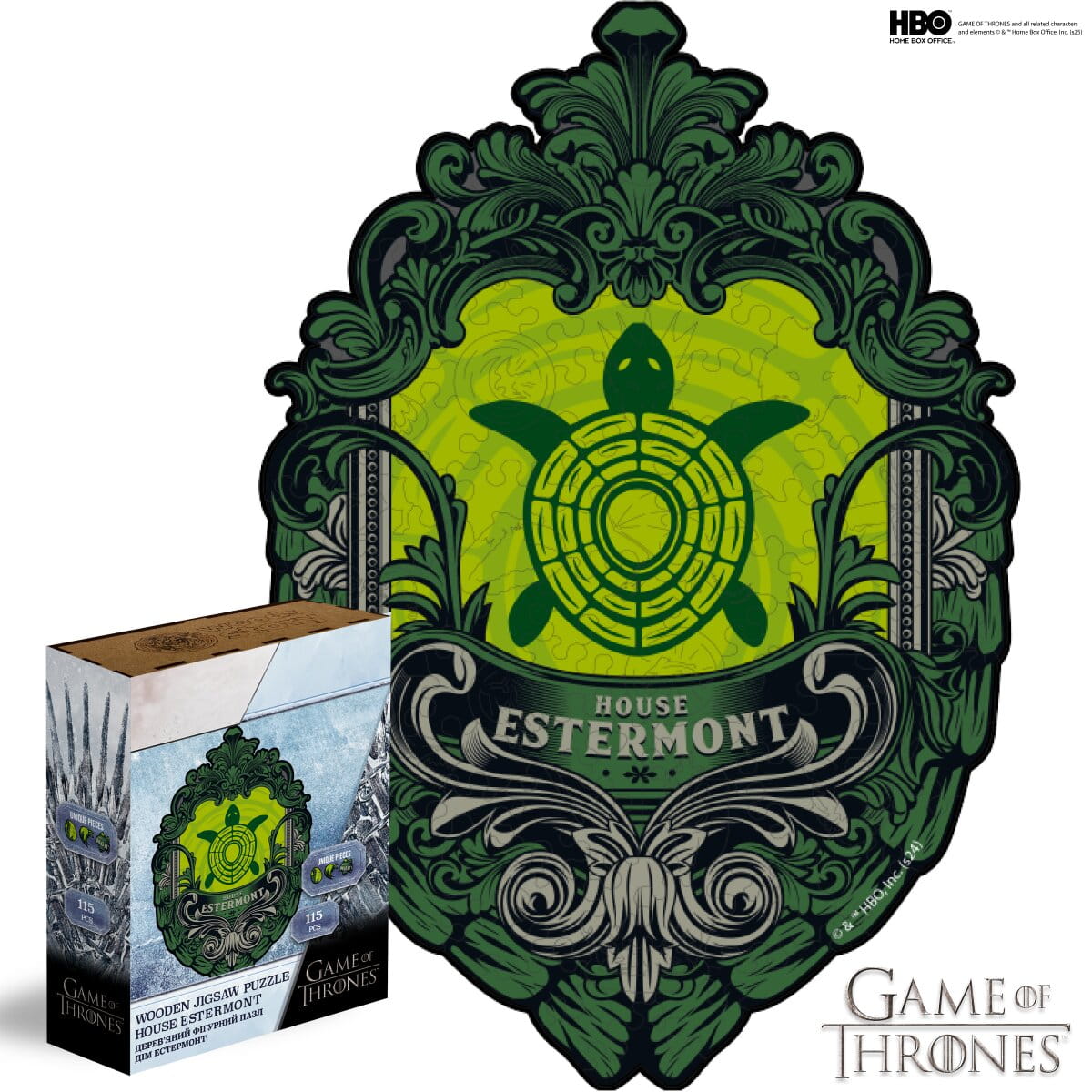 Wooden jigsaw puzzle Game of Thrones™ House Estermont