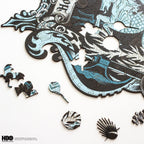Wooden jigsaw puzzle Game of Thrones™ House Velaryon