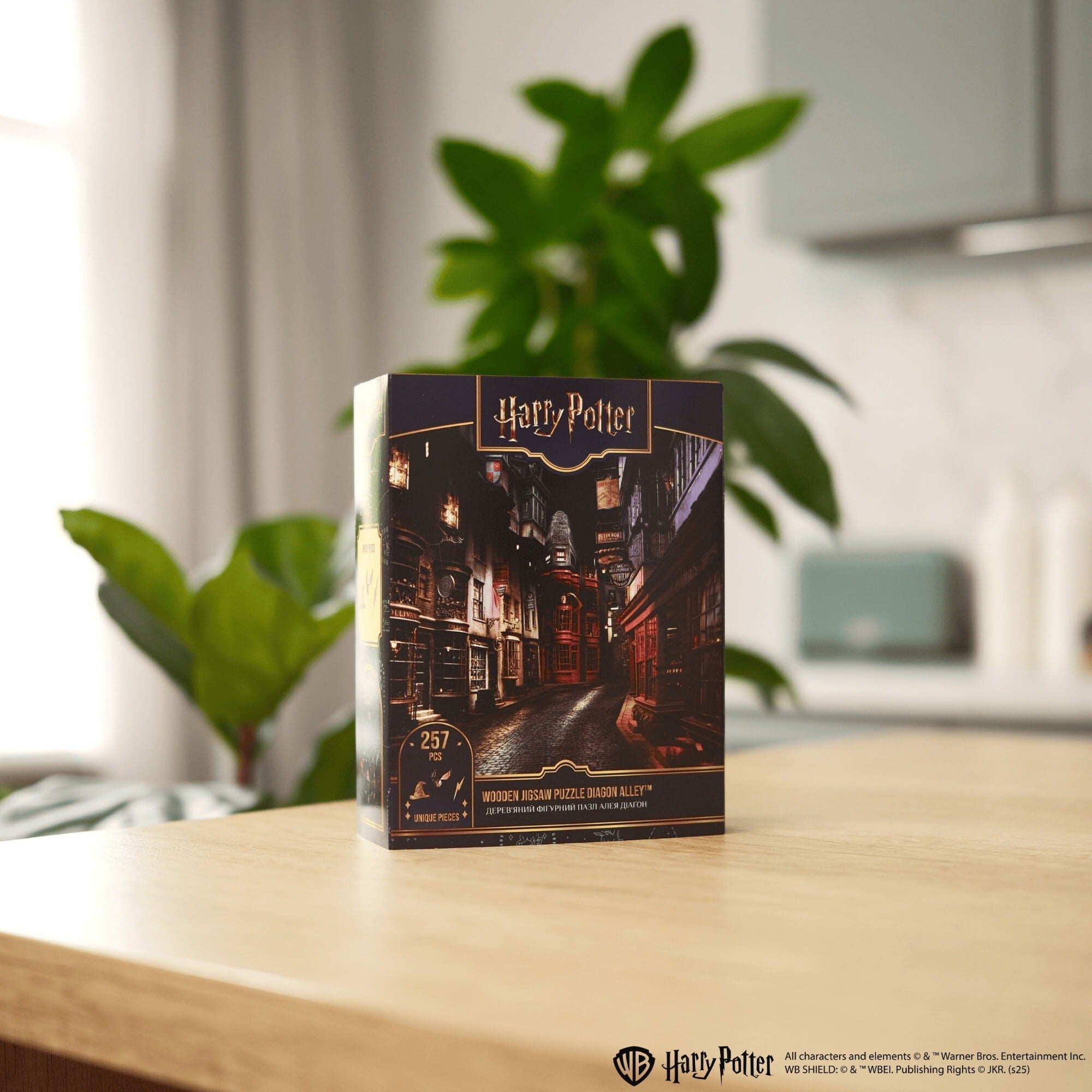 Wooden jigsaw classic puzzle Harry Potter Diagon Alley™