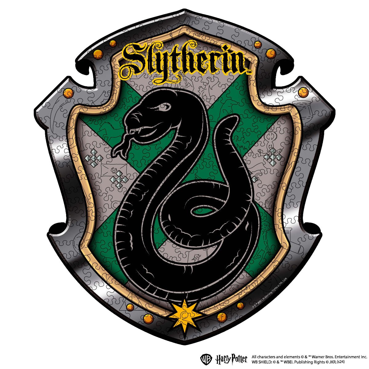 Wooden jigsaw puzzle Harry Potter Slytherin™